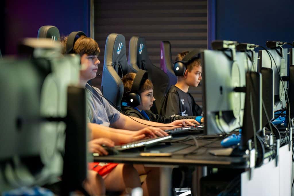 youth esports match day at Uplink